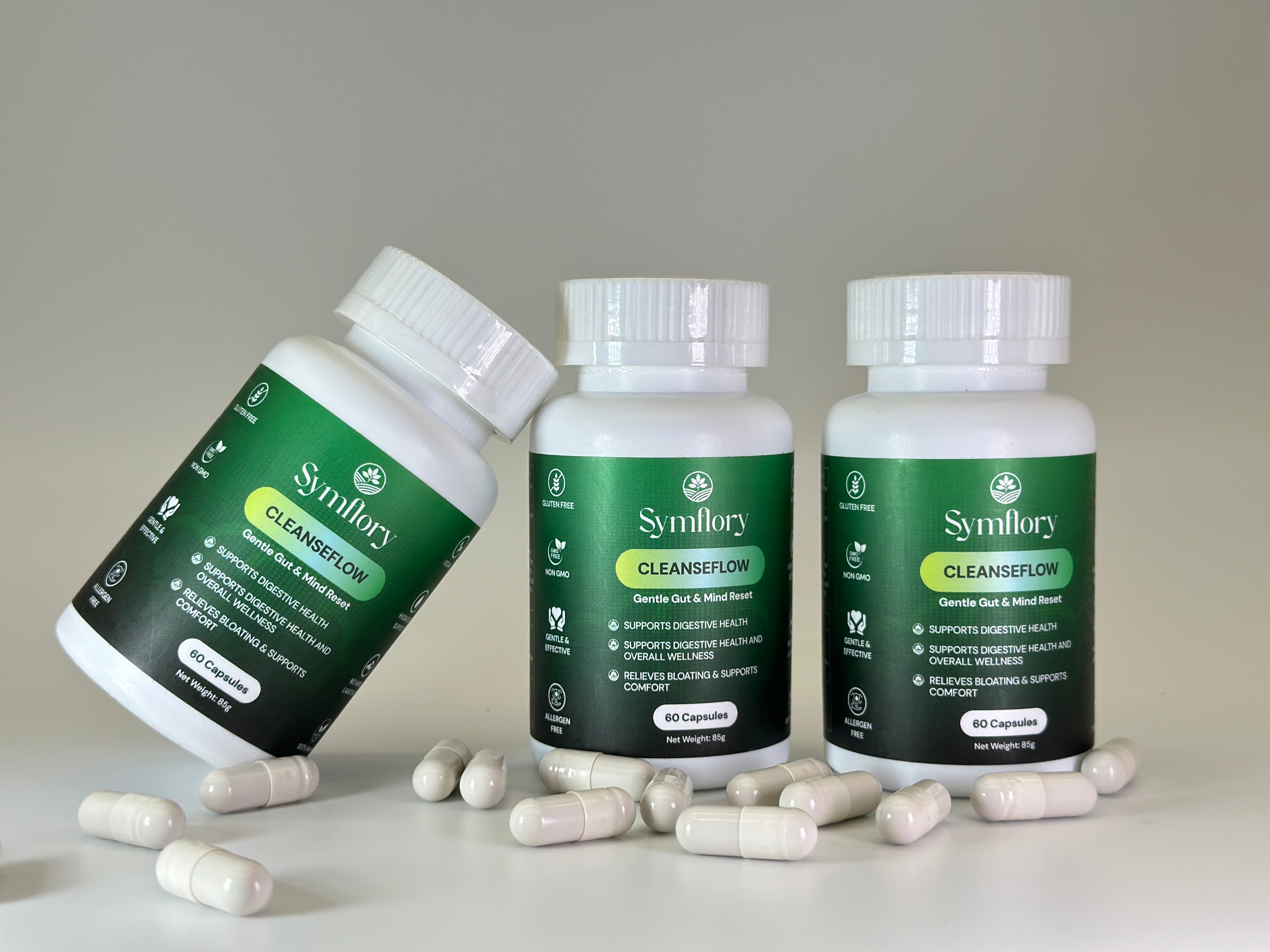 CleanseFlow: Gentle Gut Reset & Digestive Support Formula